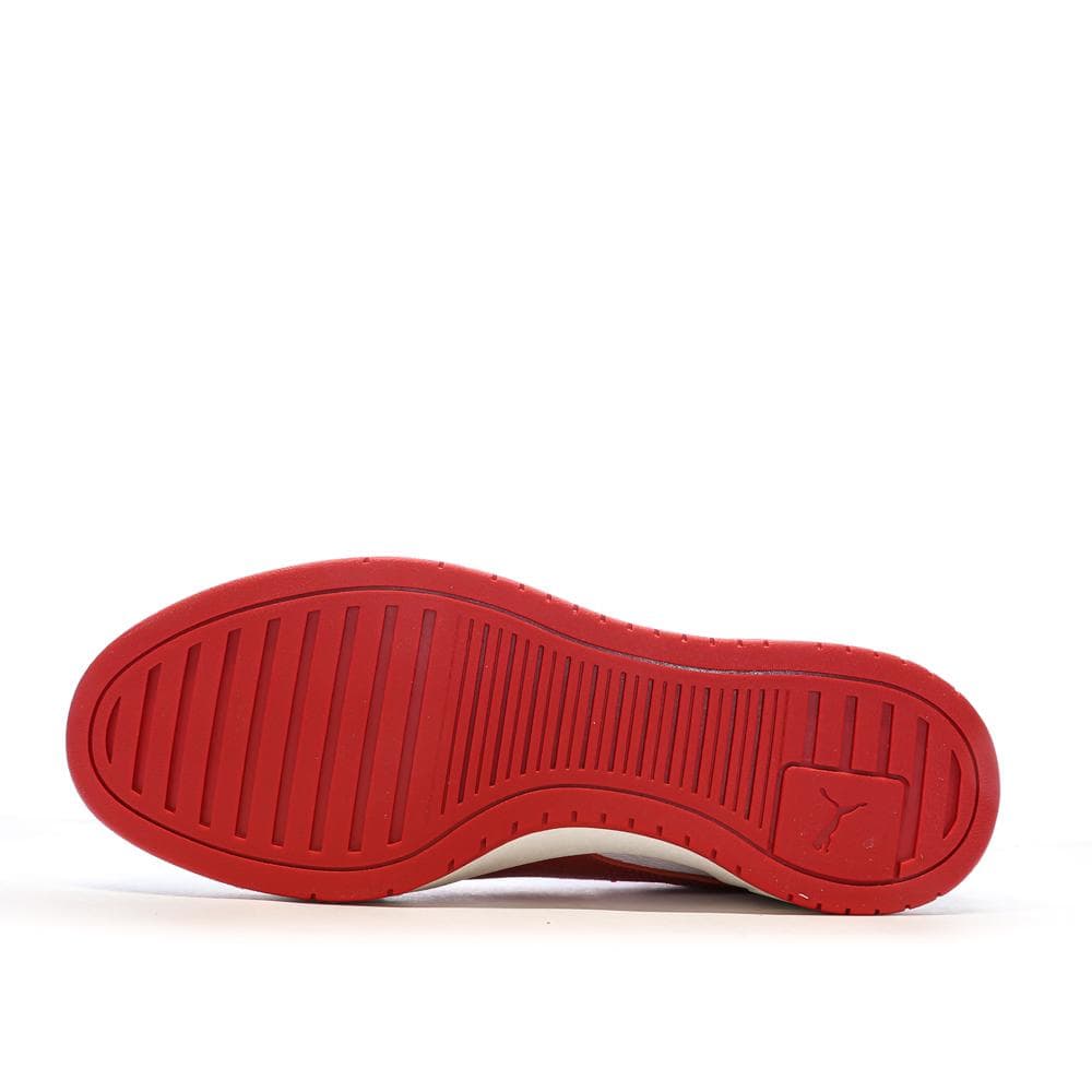 Baskets Blanches/Rouges Homme Puma Pro Classic 5