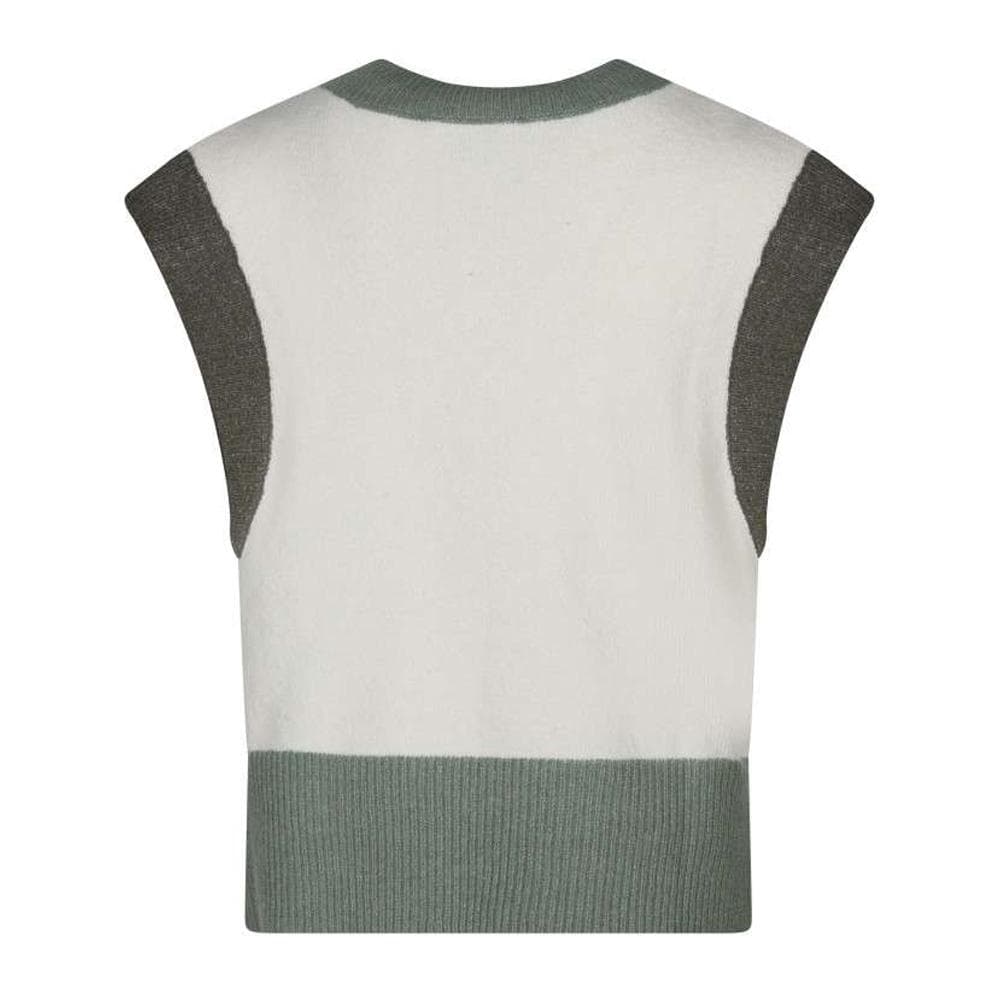 Pull Blanc/Vert FemmeTeddy Smith Silvia 2