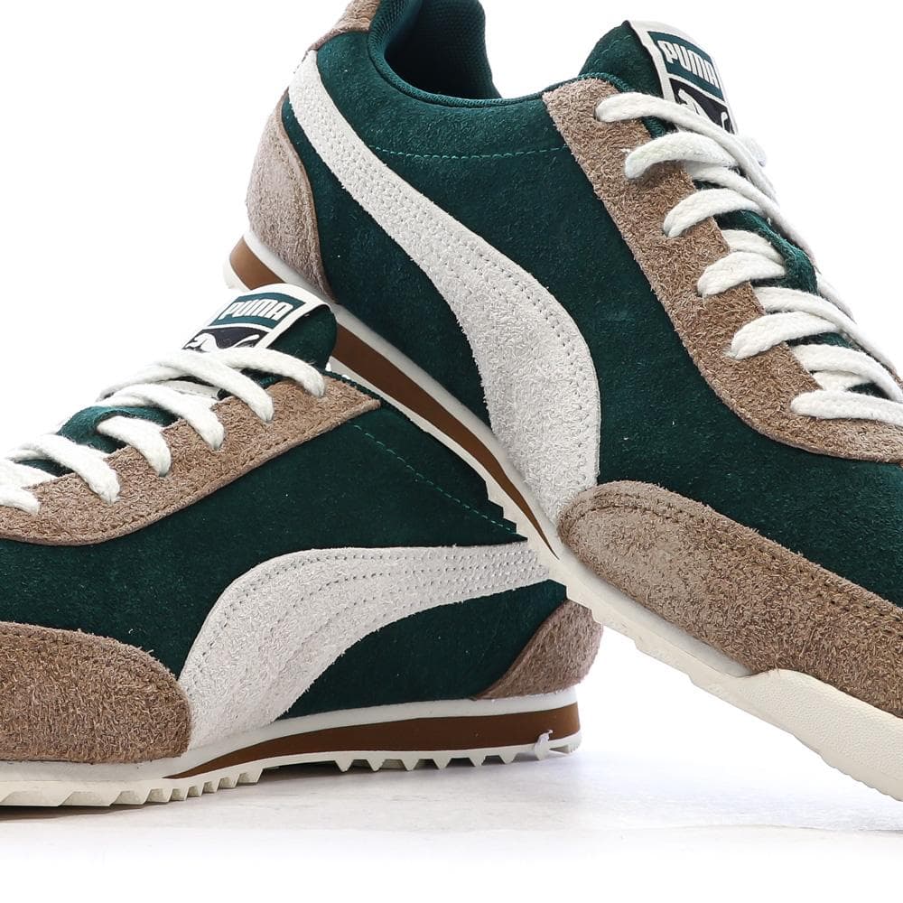 Baskets Beiges/Vertes Homme Puma Arizona 7