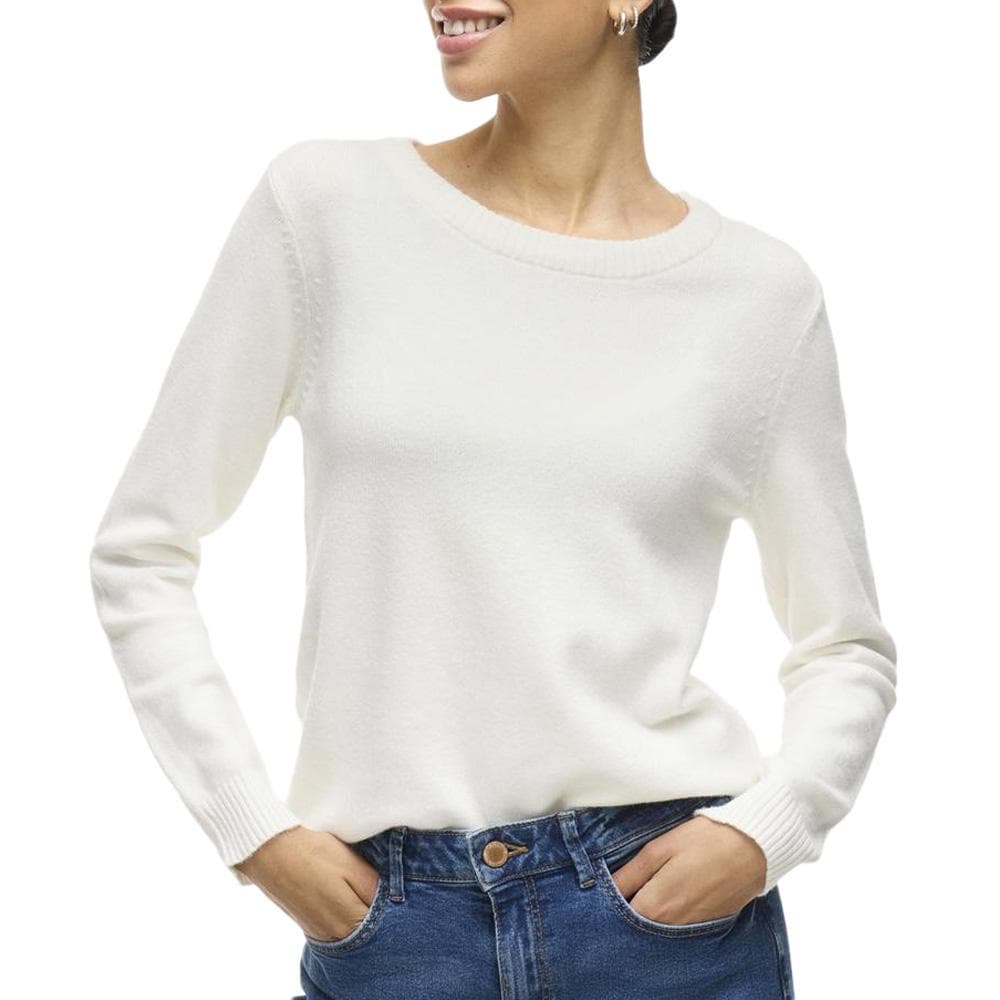 Pull Blanc Femme Vila Viril 1