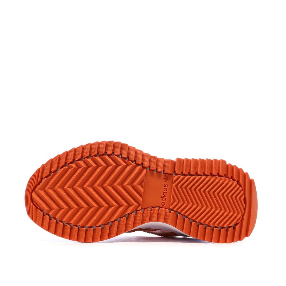 Baskets Rose/Orange Femme Adidas Retropy 5