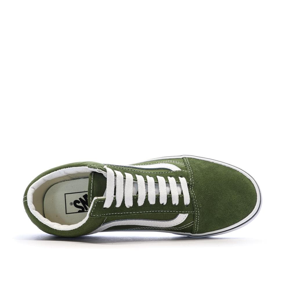 Baskets Vertes Homme Vans Old Skool 4