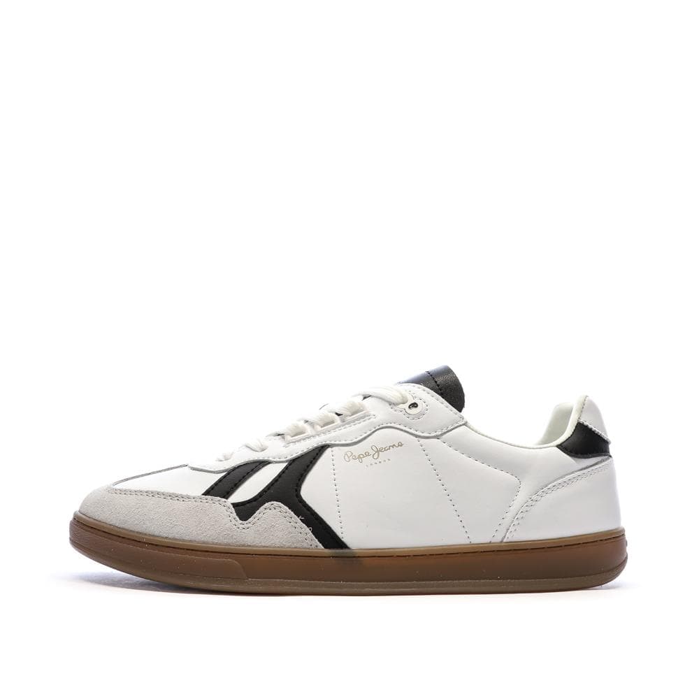 Baskets Blanches/Noires Homme Pepe jeans Ball 1