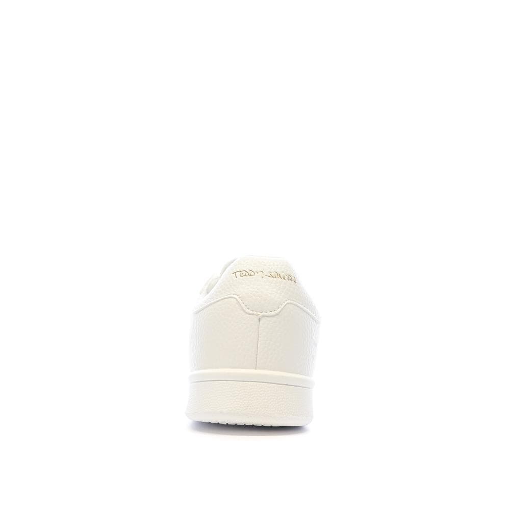 Baskets Blanches Femme Teddy Smith Pu Ladies 4