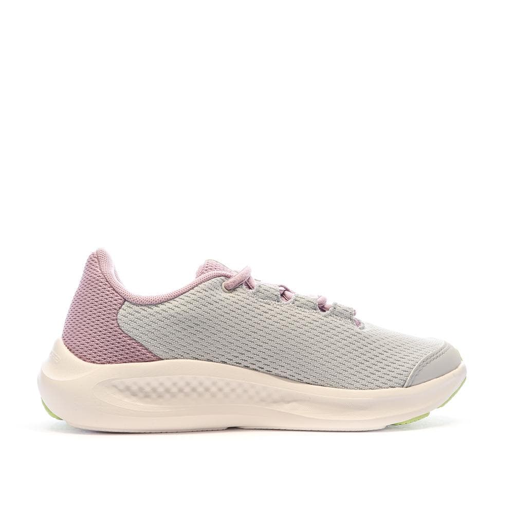 Chaussures de Running Gris/Rose Femme Under Armour Charged Pursuit 3 2