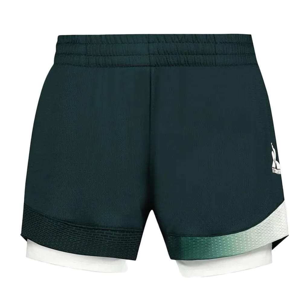 Short de Sport Vert Le Coq Sportif Tennis Pro 24 N°2 2