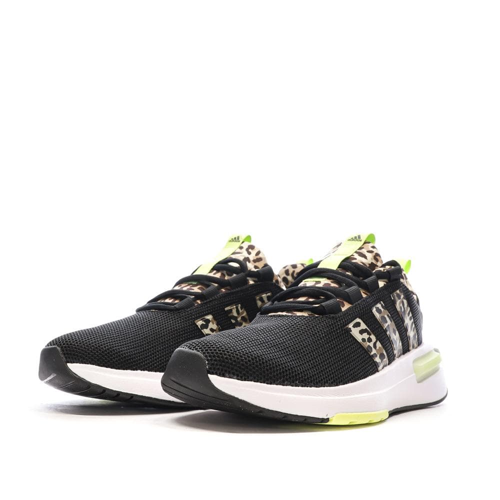 Chaussures de running Noires/Jaunes Femme Adidas Racer 6