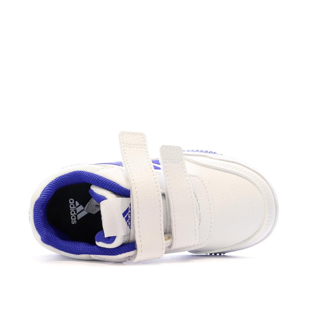 Baskets Blanche/Bleu Garçon Adidas Tensaur Sport 2.0 Cf 4