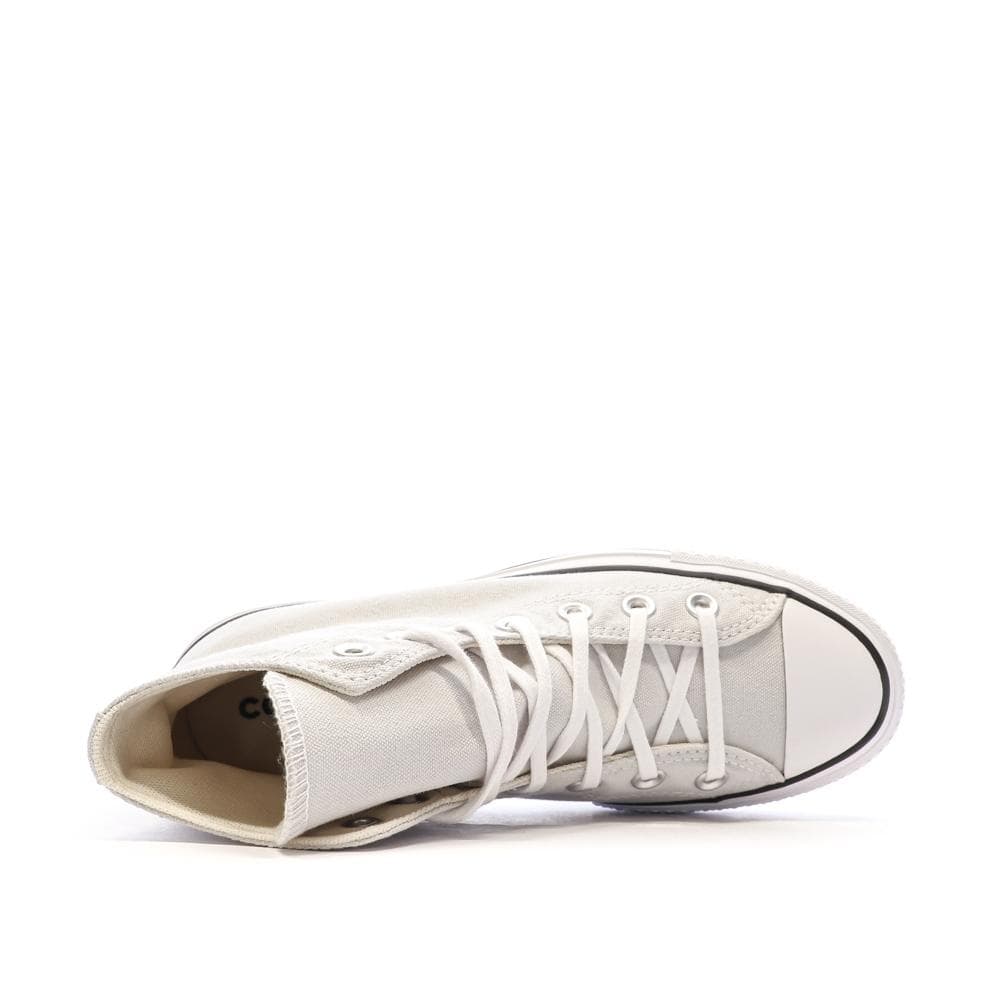 Baskets Grises Converse Femme Chuck Taylor All Star Lift 4