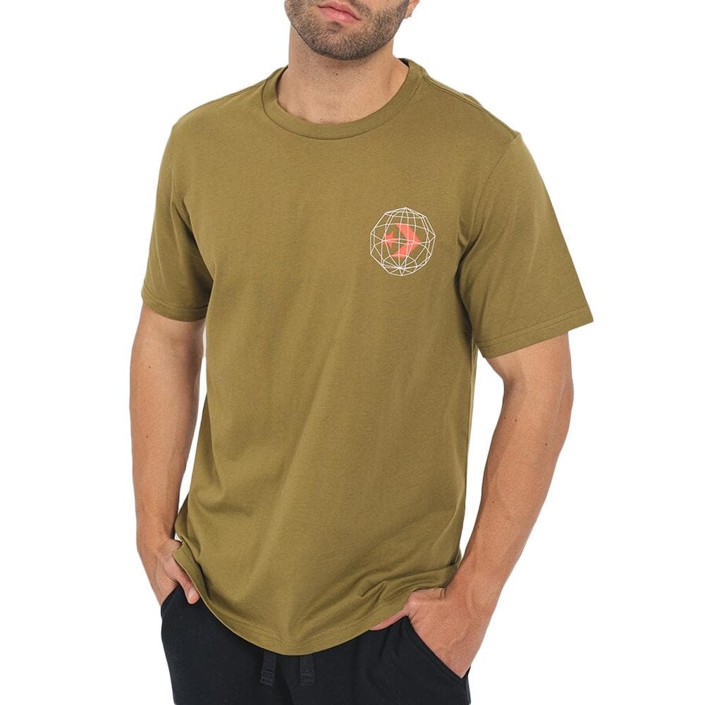 T-shirt Kaki Homme Converse Hand Drawn 1
