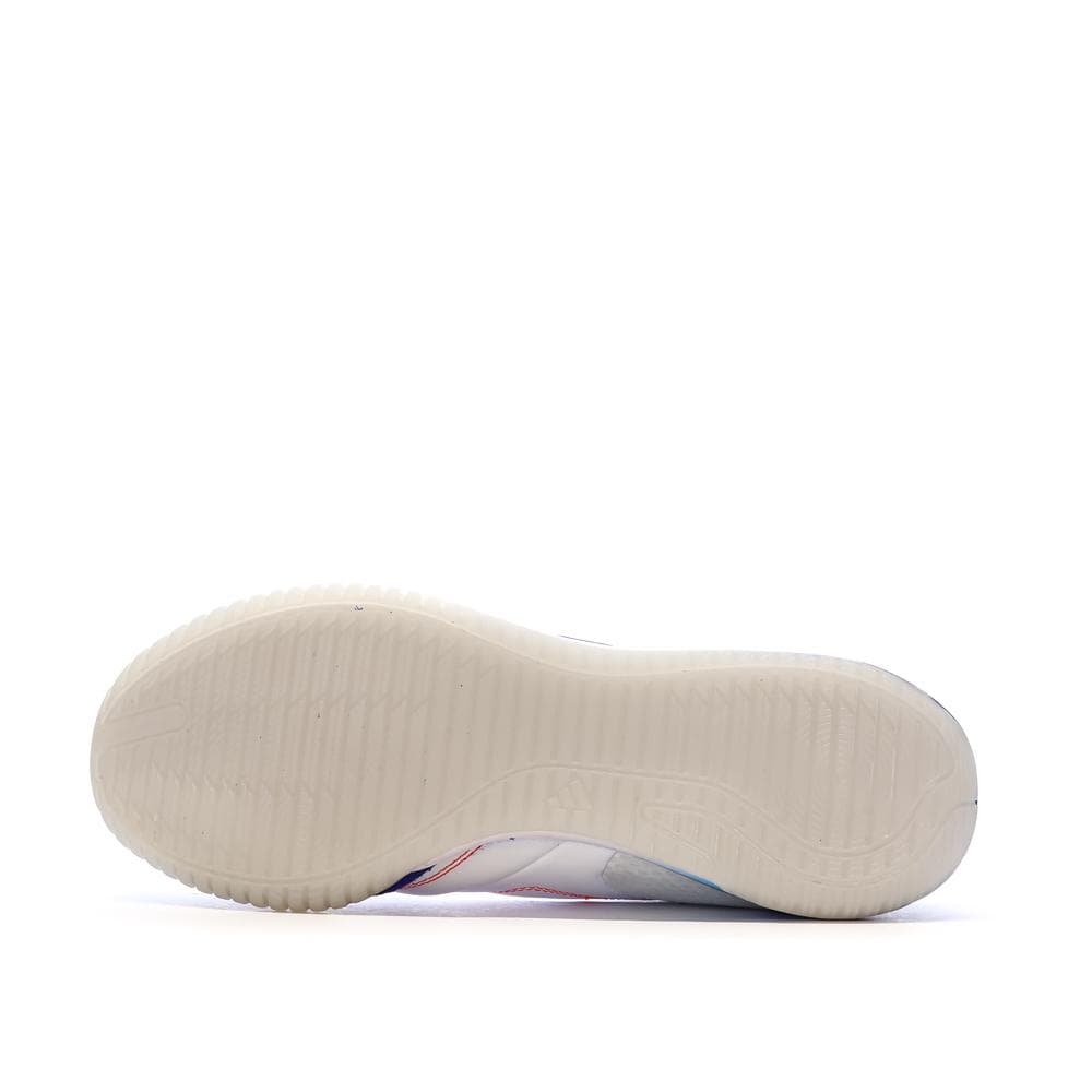 Chaussures de Futsal Blanches/Bleu Homme Adidas Sala 5