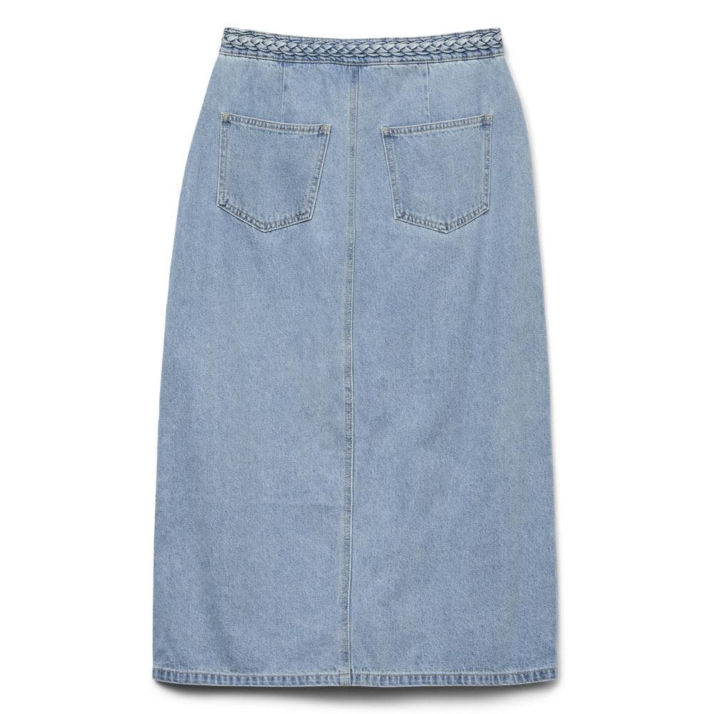 Jupe Longue Jean Bleu Femme Vero Moda Veri 3