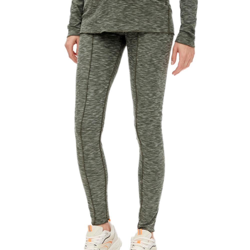 Legging de Grossesse Gris/Noir Femme Mamalicious Reeve 1