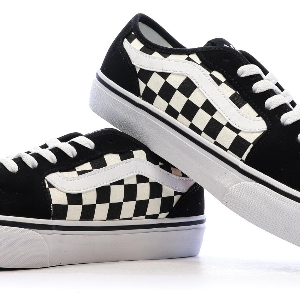 Baskets Noires/Blanches Homme Vans Filmore 7