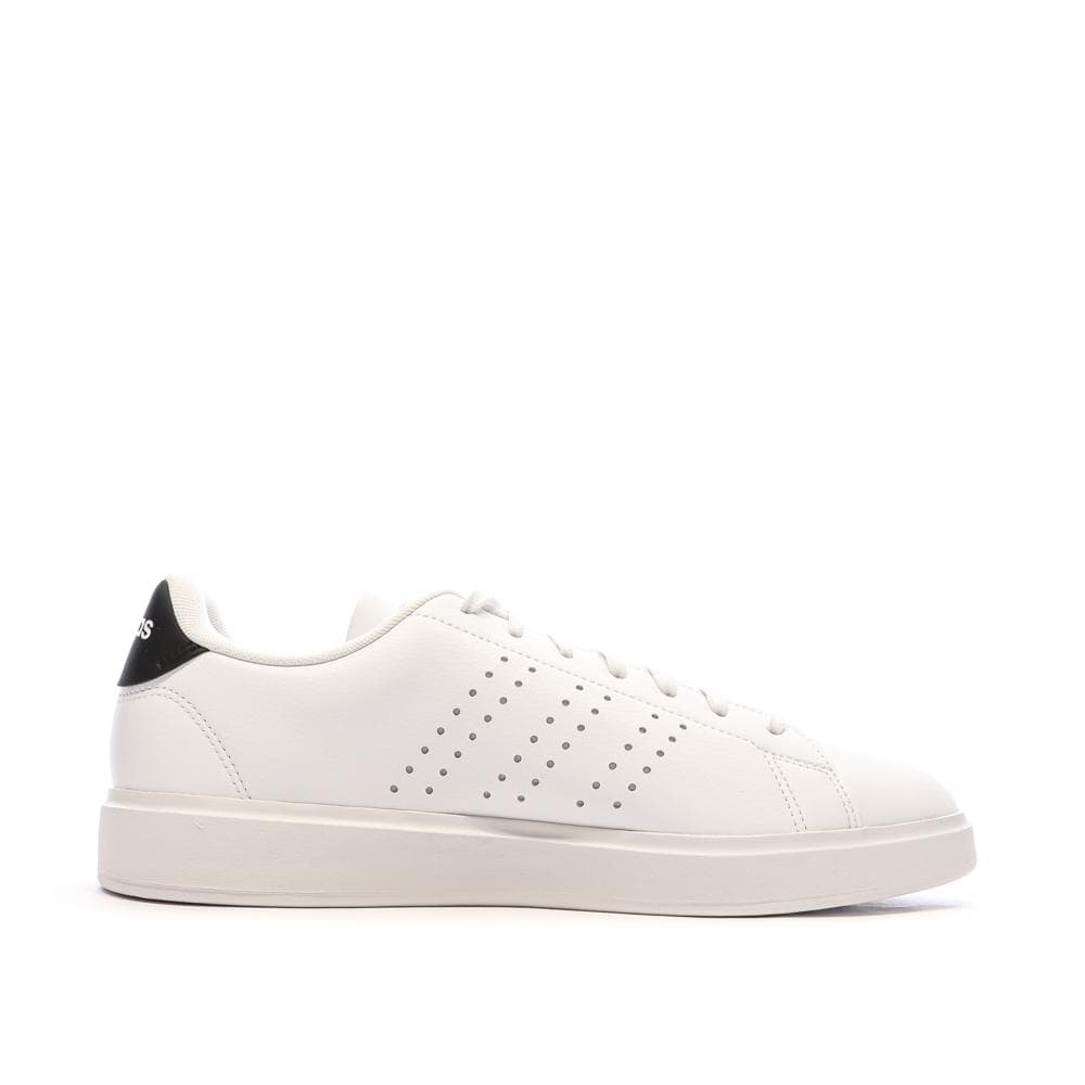 Baskets Blanches/Noir Homme Adidas Advantage 2.0 2