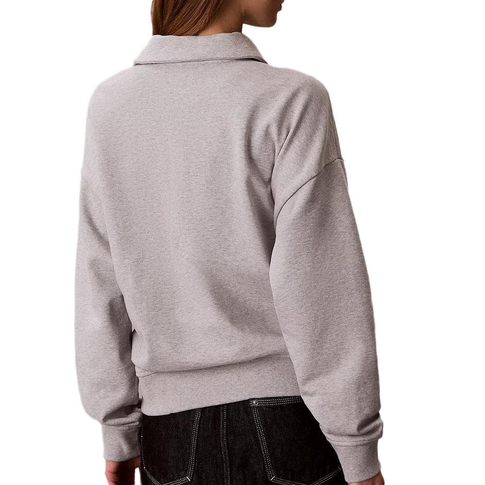 Sweat Gris Femme Calvin Klein Jeans French Terry 2
