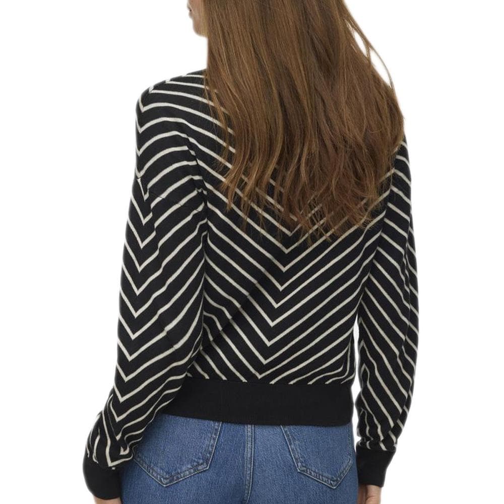 Pull Noir/Beige Femme Vero Moda Capricorn 2