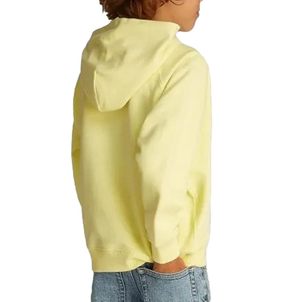 Sweat Jaune Garçon Calvin Klein Jeans Ottoman Mono 2