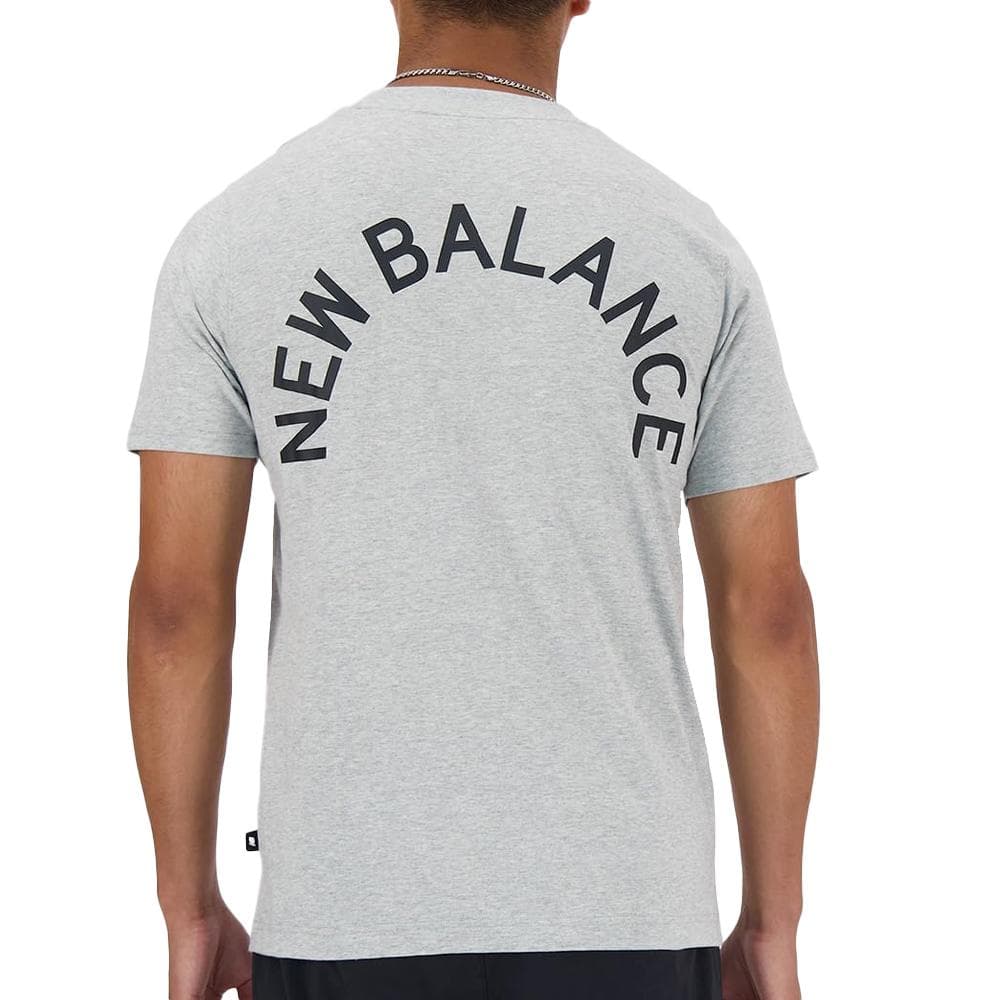 T-shirt Gris Homme New Balance Seasonal MT43907 2