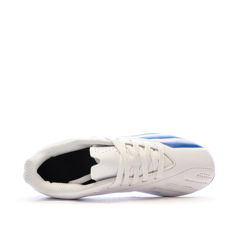 Chaussures de foot Blanc/Bleu Garçon Adidas Deportivo Ii Fxg J 4