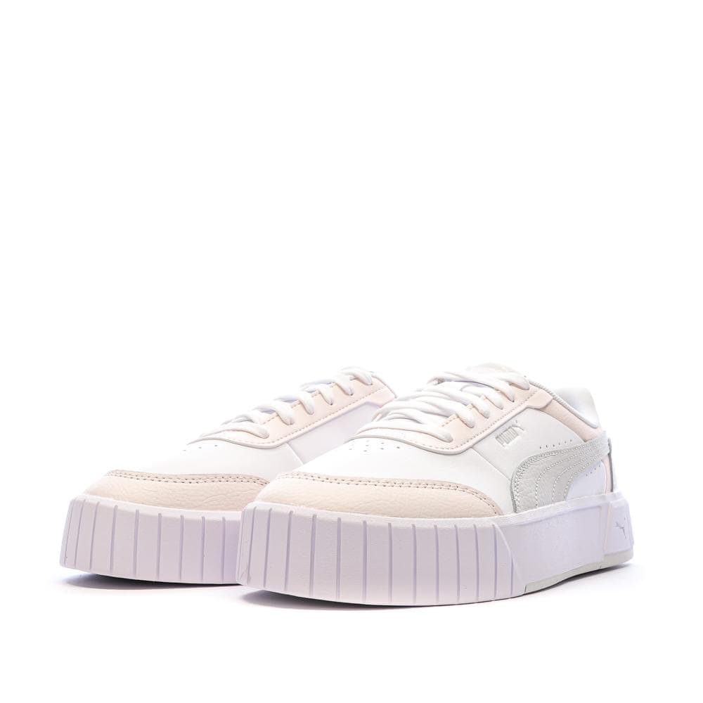 Baskets Blanc/Rose/Gris Femme Puma Carina Mia 6
