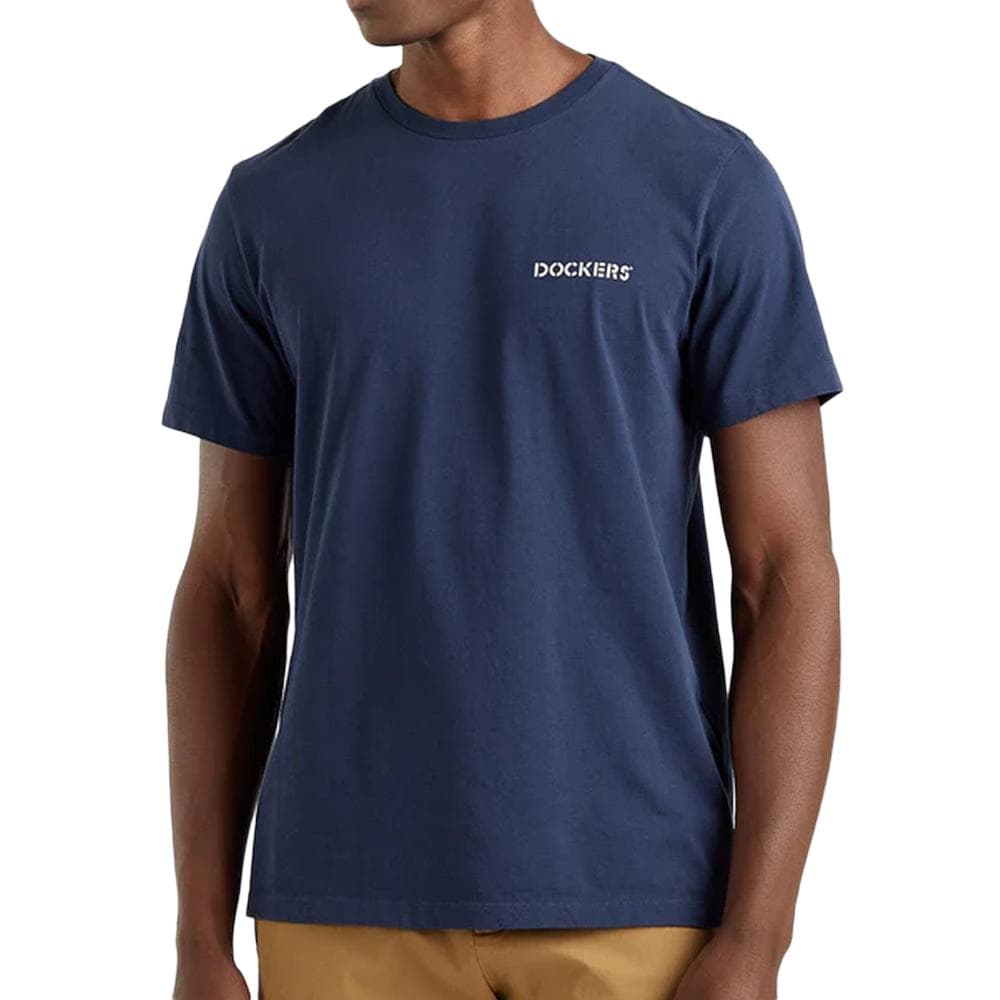 T-shirt Marine Homme Dockers Graphic A1103 1