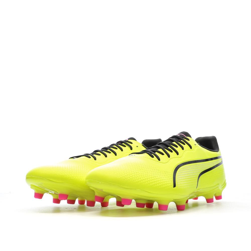 Chaussures de Foot Jaunes Homme Puma King Pro FG/AG 6