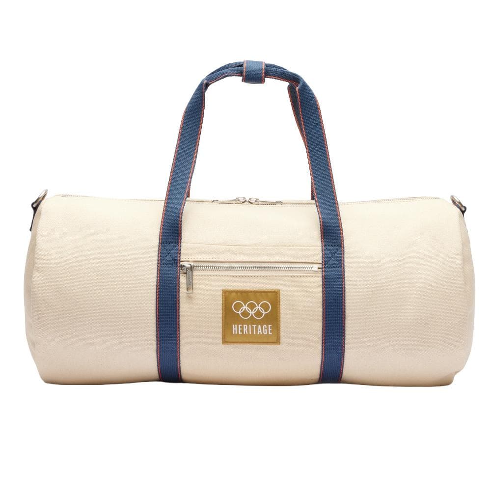 Sac de Voyage Beige/Marine Mixte Lacoste Duffle 2
