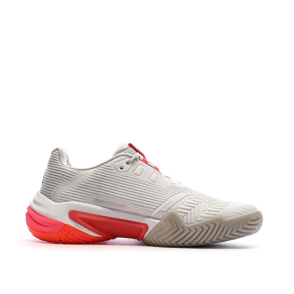Chaussures de tennis Blanches/Roses Femme Adidas Barricade 2