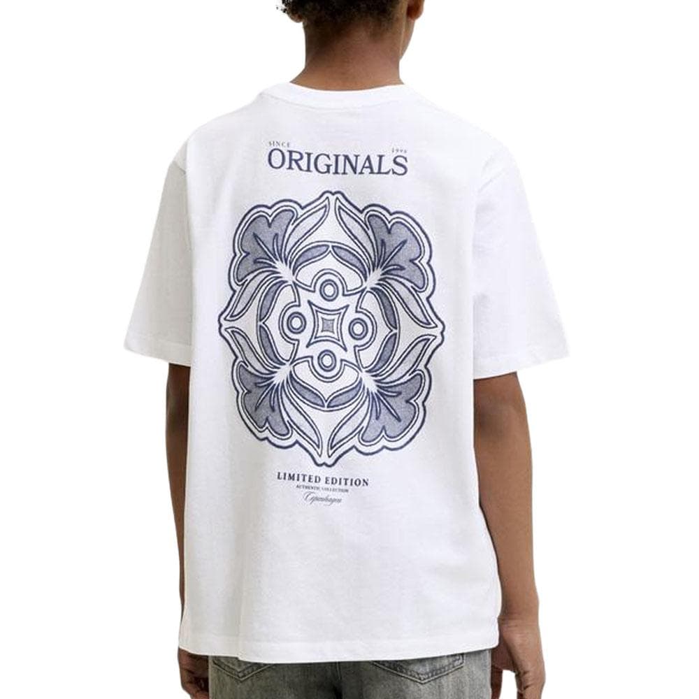 T-Shirt Blanc Garçon Jack & Jones Dia 2