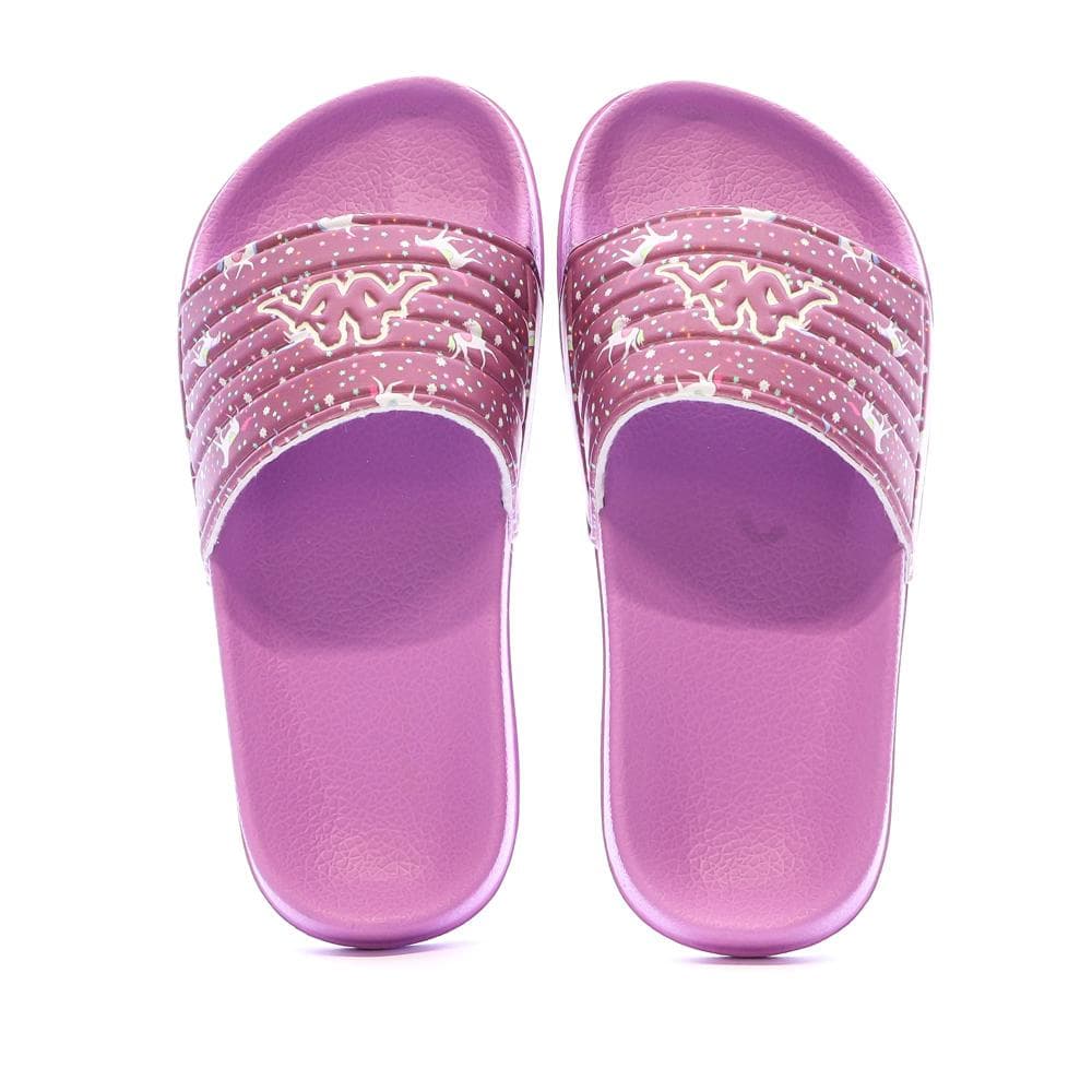 Claquettes Rose Licorne Fille Kappa Logo Sartwog 3