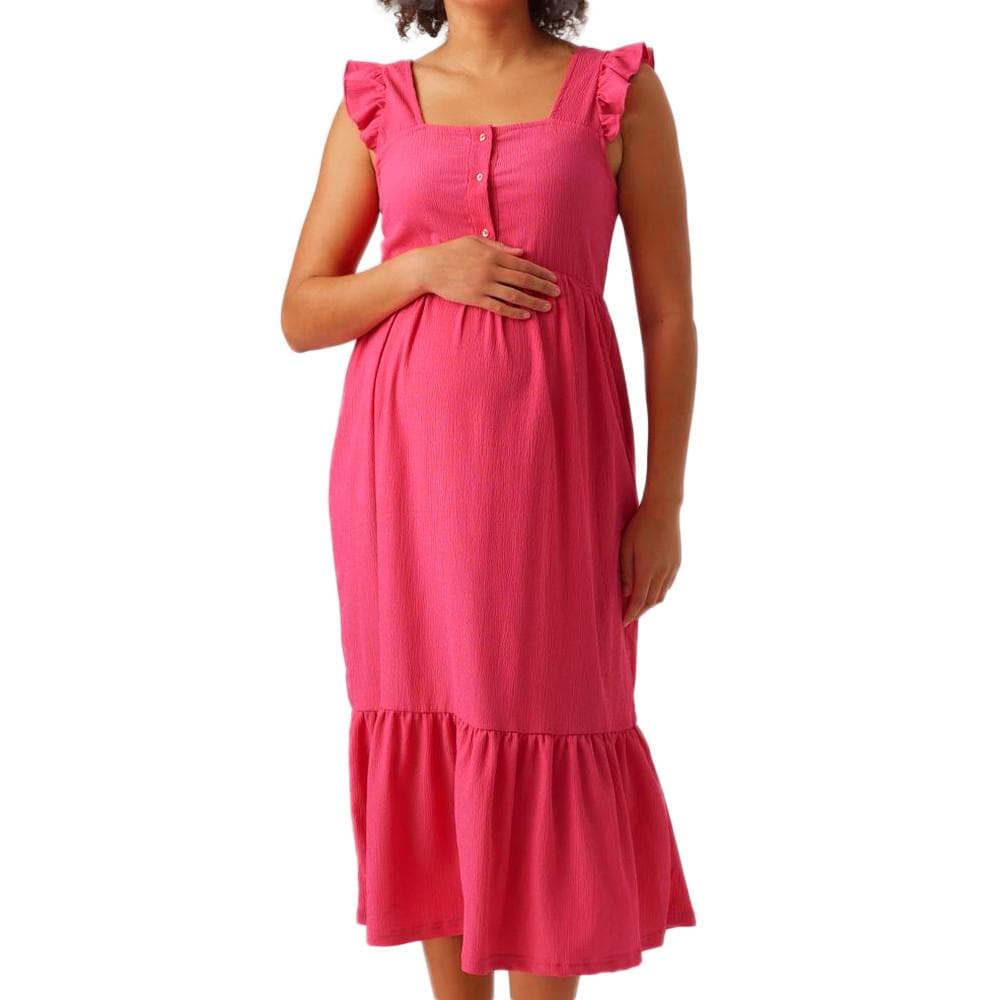 Robe Rose Femme Mamalicious Caileen 1