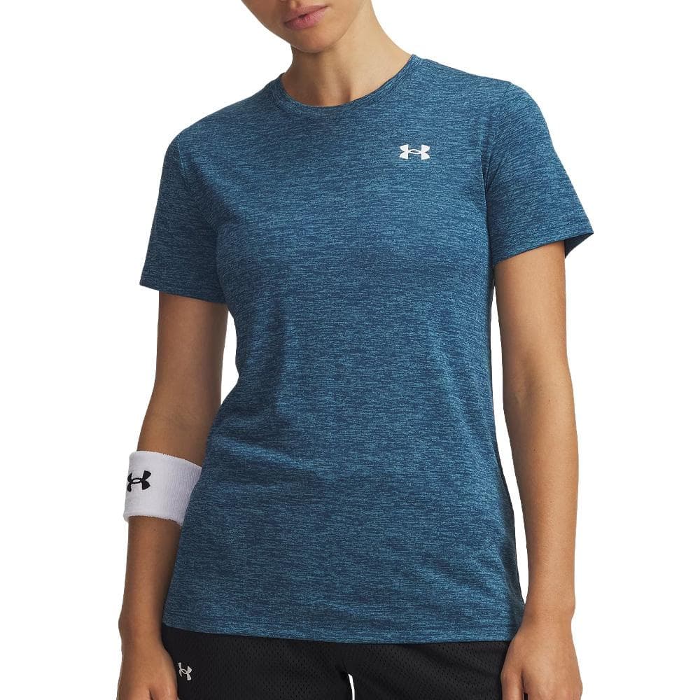 T-Shirt Bleu Femme Under Armour Tech 1