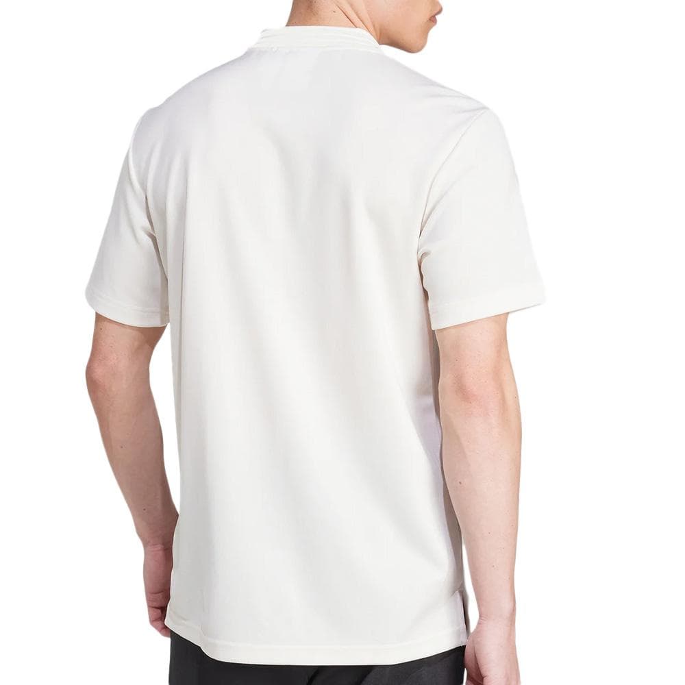 Polo Blanc/Rouge Homme Adidas IW3241 2