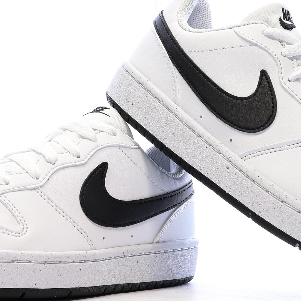 Baskets Blanches Garçon Nike Court Borough Low 7