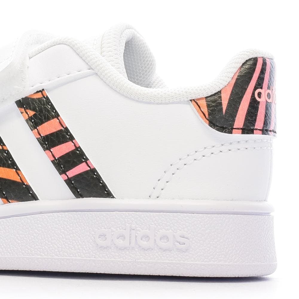 Baskets Blanche Garçon Adidas Grand Court Cf I 7