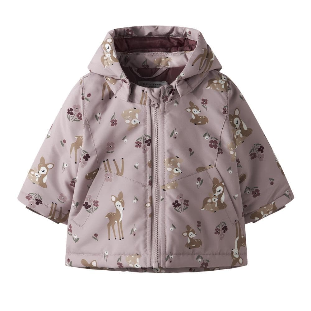 Blouson Rose à Motifs Fille Name it Maxi 1