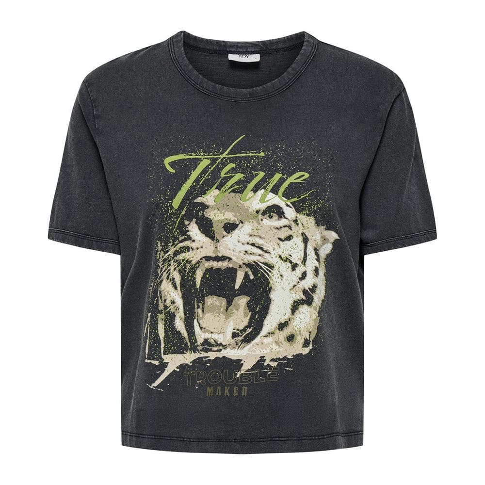 T-shirt Noir Femme JDY Elina 3