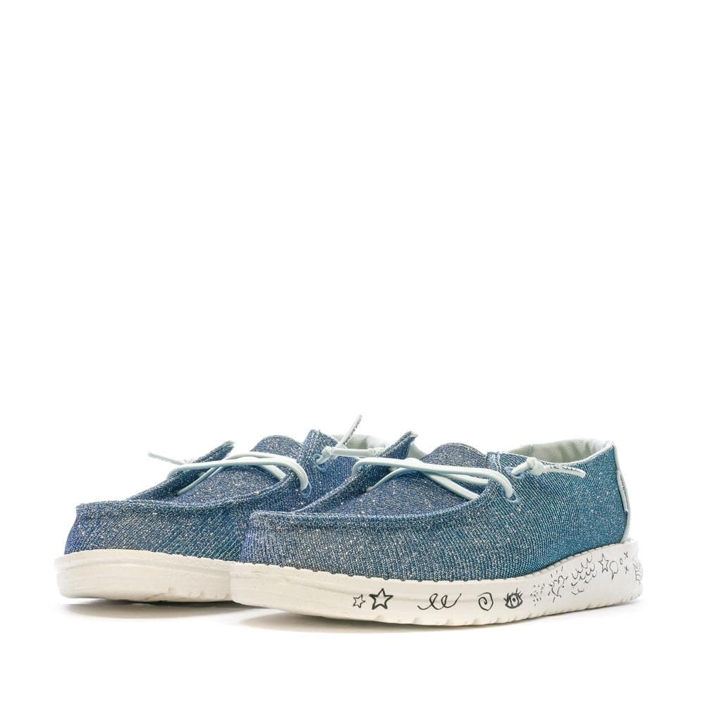 Chaussures Bleu Mixte Hey Dude Wendy 6