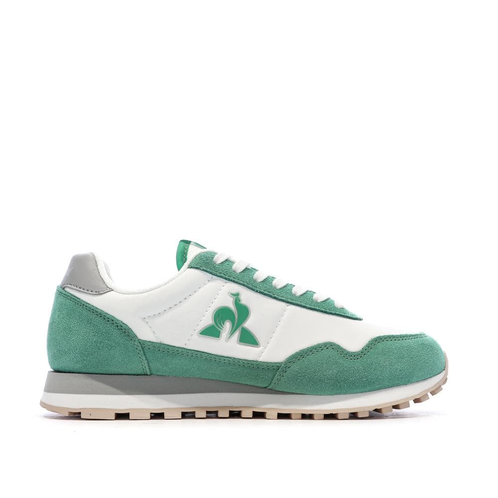 Baskets Blanches/Verte Femme Le Coq Sportif Astra_2 W Optical 2
