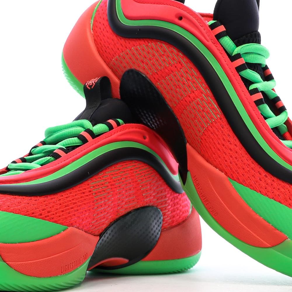 Chaussures de Basketball Rouges/Vertes Homme Adidas D.o.n. 7