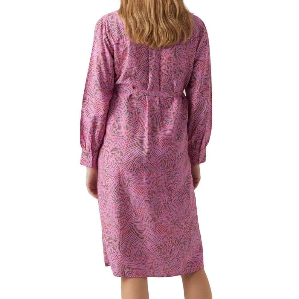 Robe de Grossesse Rose Femme Vero Moda Marternity Anea 2
