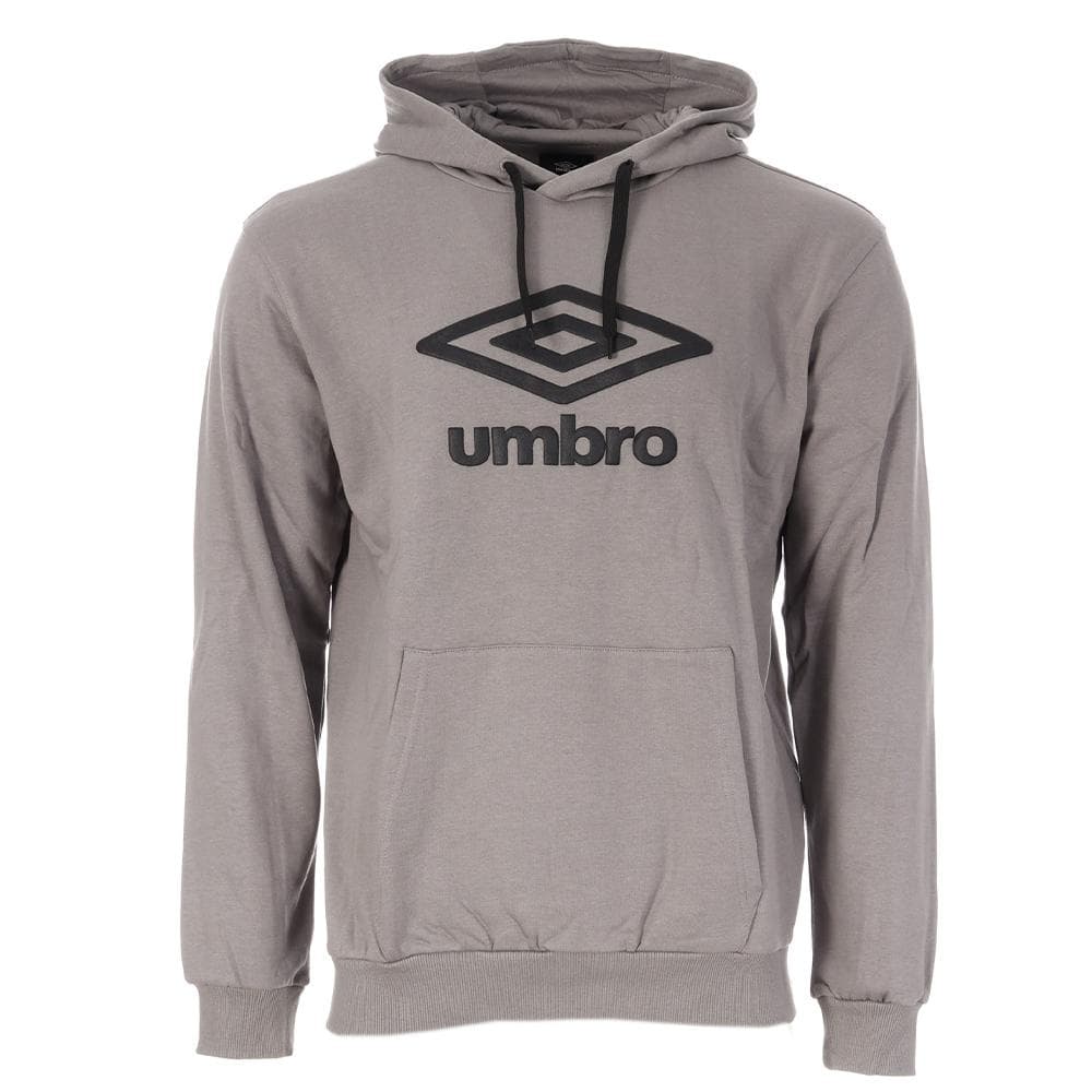 Sweat à Capuche Gris Homme Umbro Bas Net 1