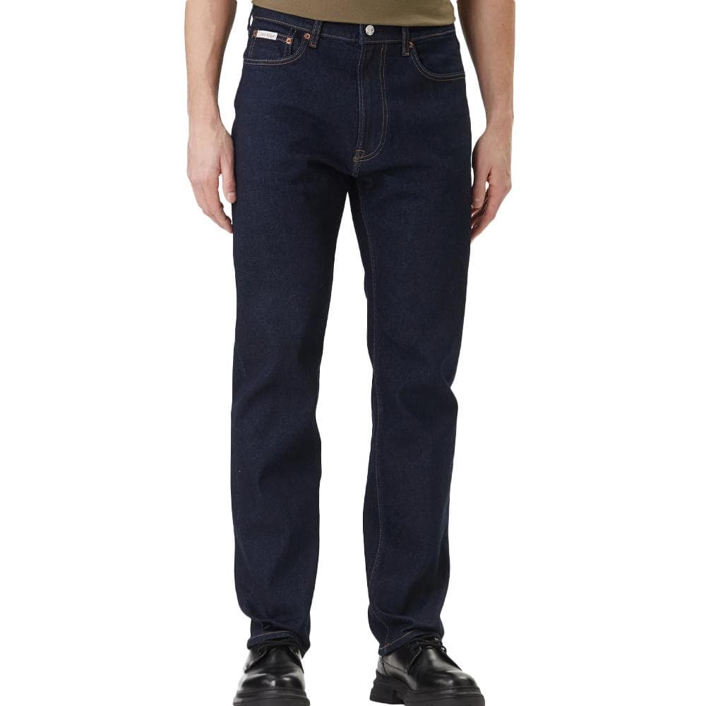 Jean Slim Bleu Foncé Homme Calvin Klein Jeans Standard 1