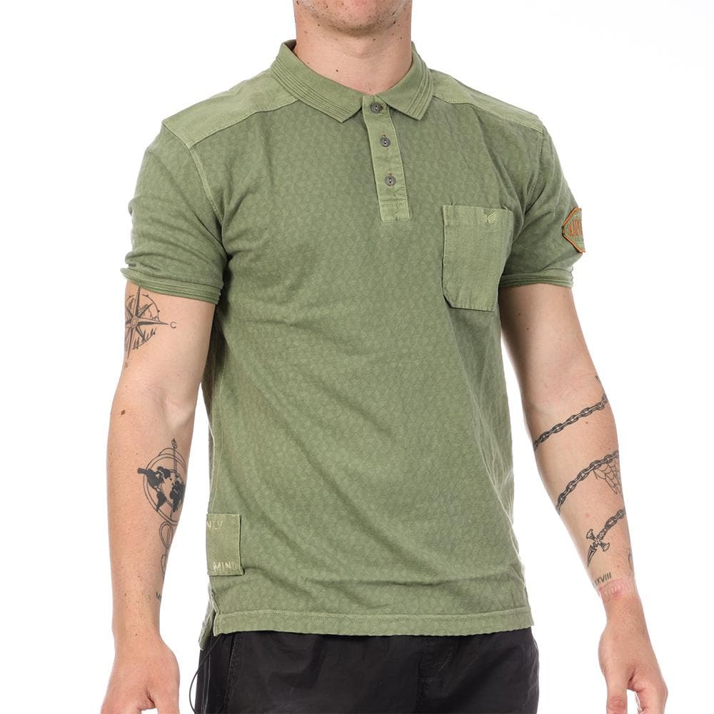 Polo Kaki Homme Kaporal Bakum91 1