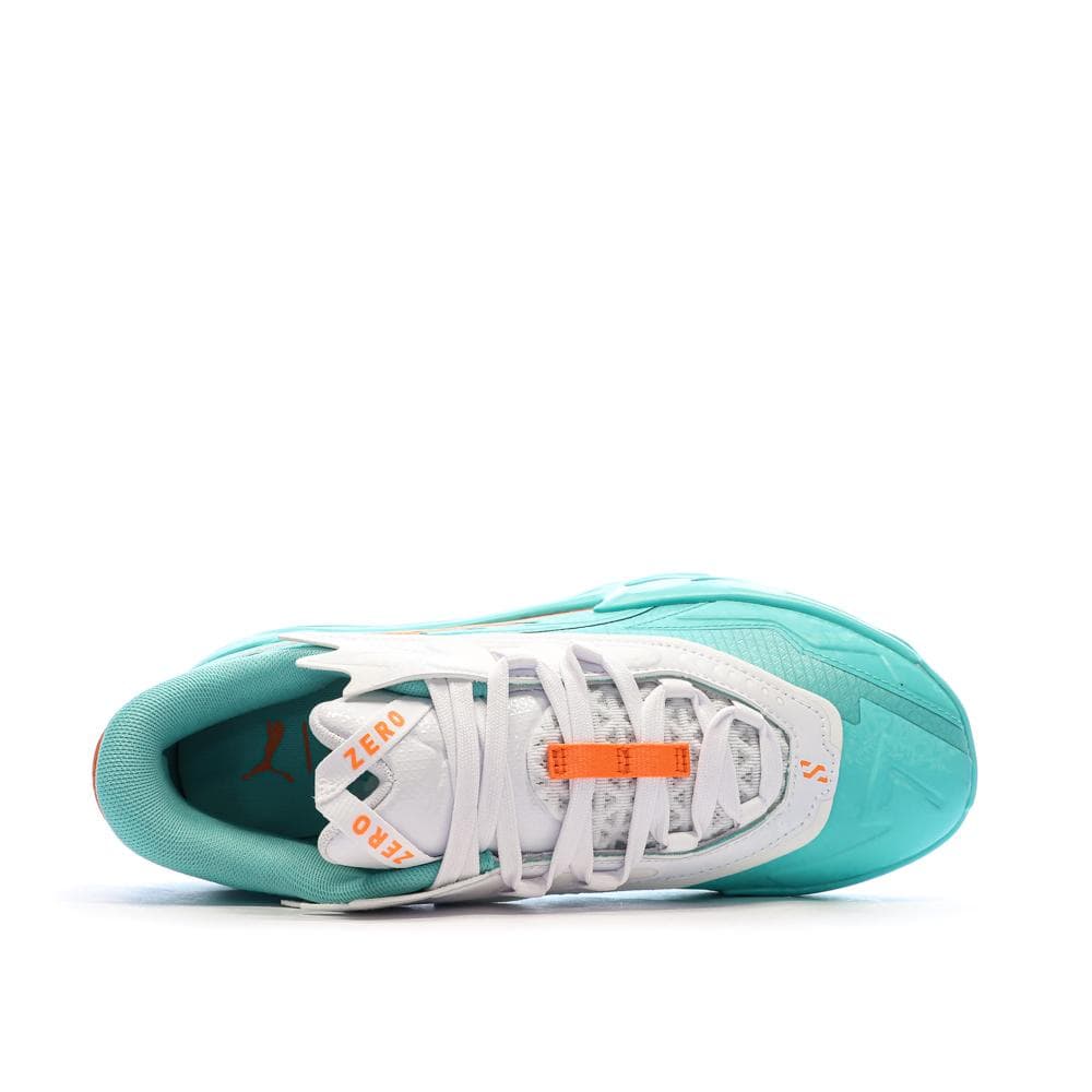 Chaussures de Basketball Turquoise/Blanc Homme Puma Scoot Zeros II Shift 4