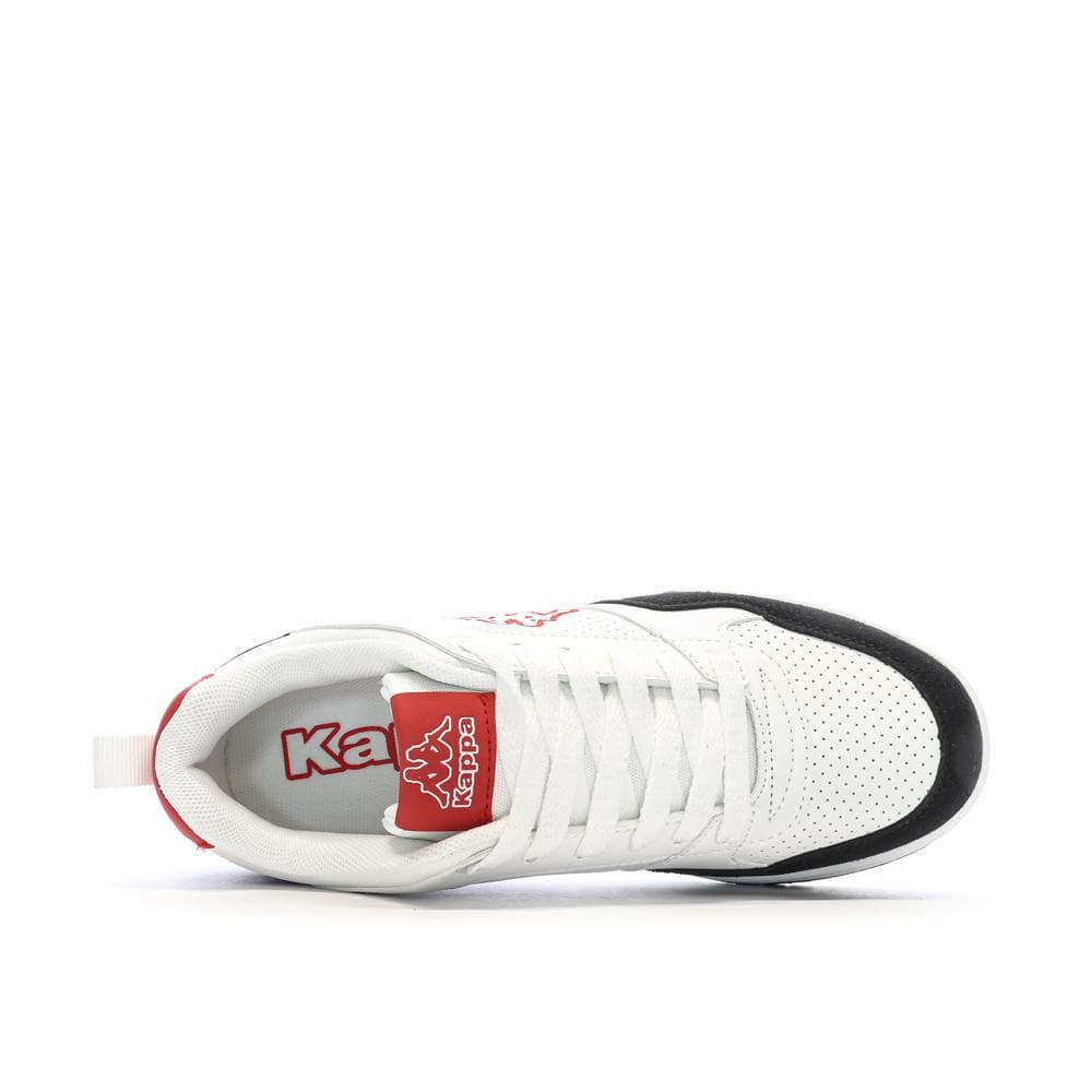 Baskets Blanches/Noires/Rouges Garçon Kappa Manis 4