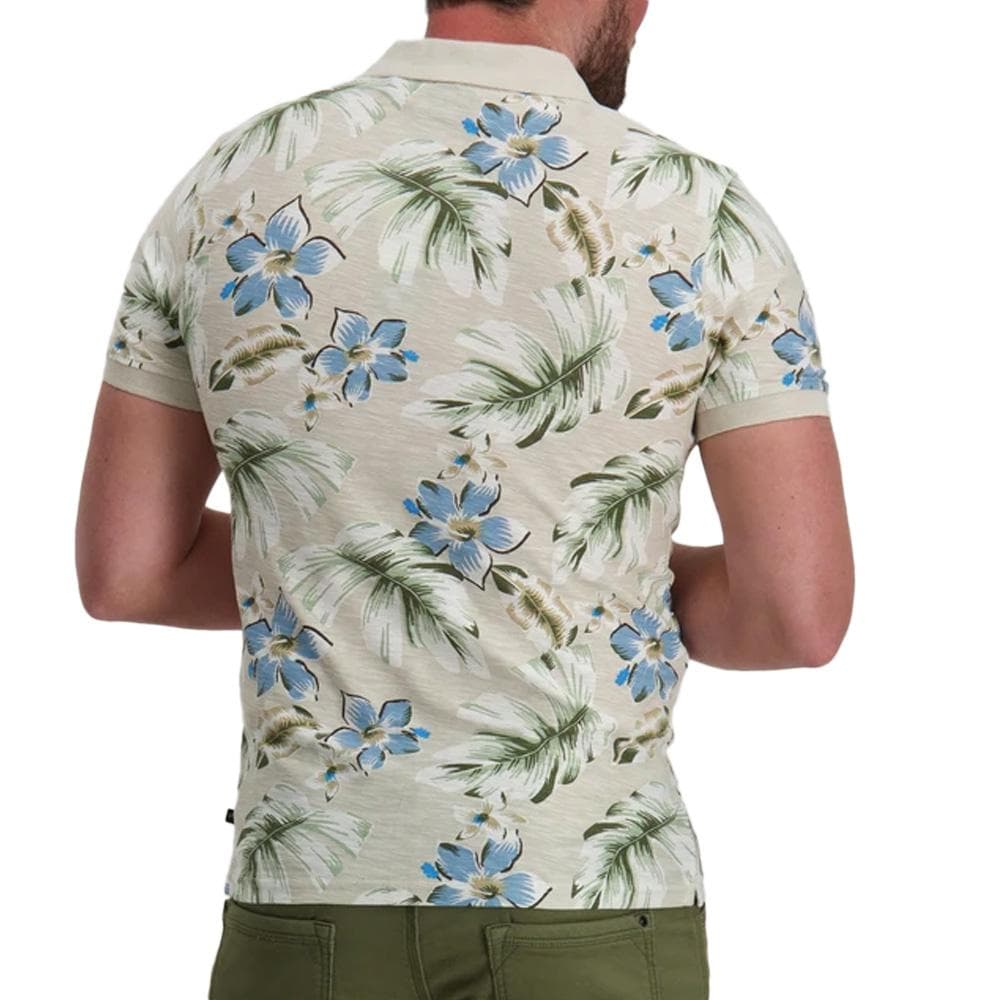 Polo Beige à Motifs Homme Petrol Industries POL908 2