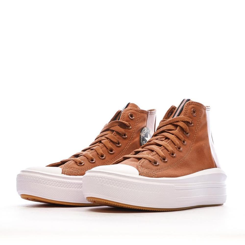 Baskets Marrons Femme Converse All Star Move Platform 6