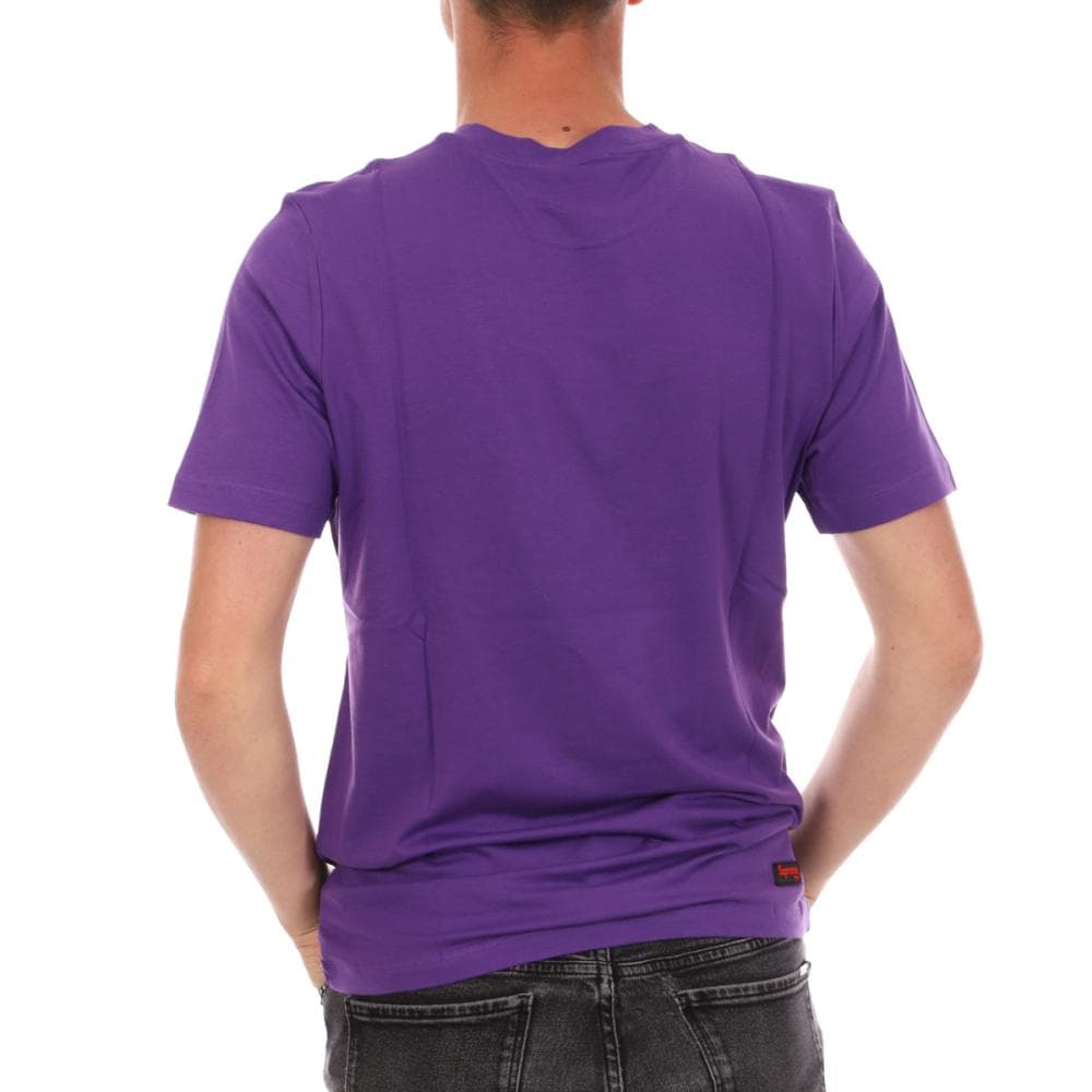 T-shirt Violet Homme Supreme Grip Gun 2